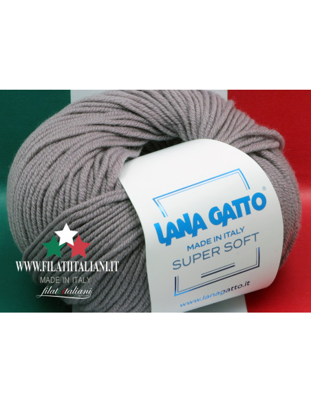 SS 8970 LANA GATTO - Super Soft Art. SUPER SOFT100% MERINO WOOL EXT...