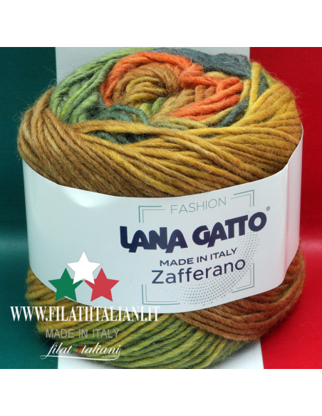 ZF 9439 LANA GATTO ZAFFERANO LANA GATTO  ART. ZAFFERANO  Comp. 70% ...