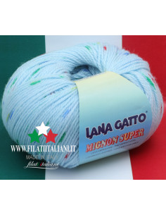 MSS 7324 LANA GATTO Mignon Super SW ART. 7324 celeste Mignon Super ...