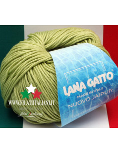NJ 30358 NJ 30358 100% COTONE Makò NUOVO JAIPUR LANA GATTO