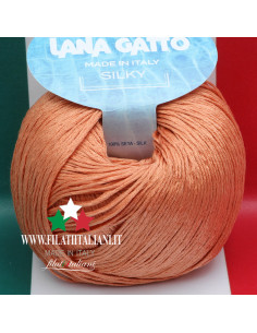 SK 8730 Lana Gatto SILKY Silk Art. SILKY100% SILKBall / Hank Weight...