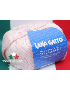 SG 7669 LANA GATTO SUGAR LOT 5PZ Comp. 100% SUGAR CANNE col. 7669 L...