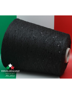 G7293AN ЛЕН ШЕЛК ПАЙЕТКИ  PAILLETTES CARIAGGI DESE 39.99€/100г