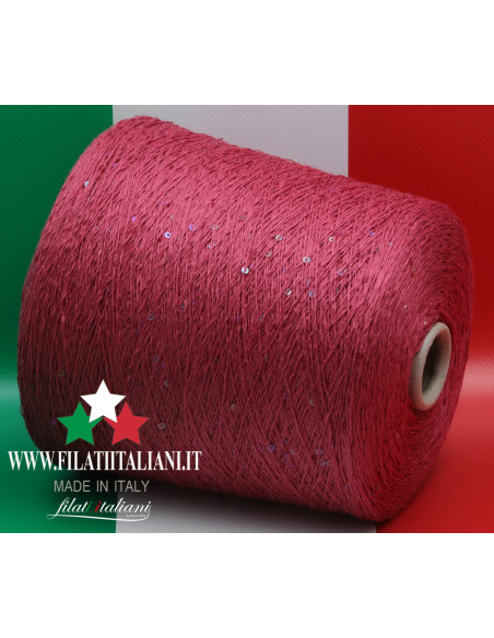 G8493 ЛЕН ШЕЛК ПАЙЕТКИ  PAILLETTES CARIAGGI DESE 39.99€/100г