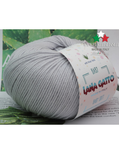 LANA GATTO BABY SOFT BS 12504B  Art. Baby Soft Composition: 100% Ex...