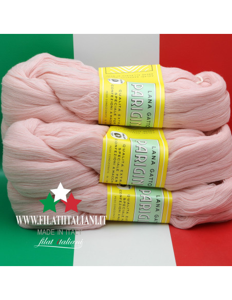 L1052 LOT 5PZ 100% WOOL MERINO LANA GATTO 4,99€/100g LOT 500g Аrt.:...