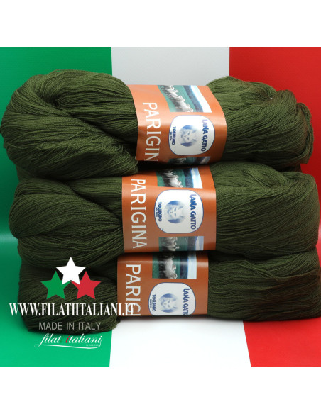 L1054 LOT 5PZ 100% WOOL MERINO LANA GATTO 4,99€/100g LOT 500g Аrt.:...