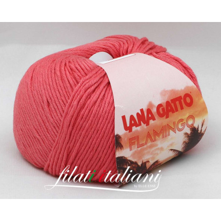 FL7866 COTONE CASHMERE  FLAMINGOLANA GATTO