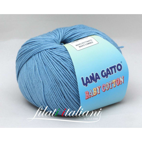 BC7626 100% COTONE MAKò PETTINATO BABY COTTON LANA GATTO