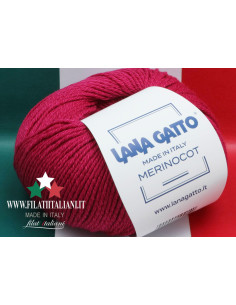 filati italiani Cotone Fiocco Lame' 95% Cotton, 50g (125m) per Uncinetto e  Maglieria… (Blu Lux - 7535)