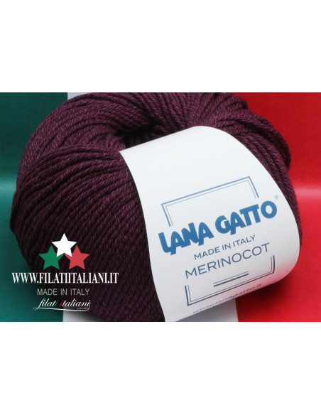 LANA GATTO - MERINOCOT MC 19004 LANA GATTO  ART. MERINOCOT 53% EXTR...