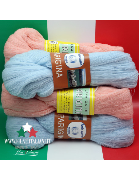 L1058 L1058 LOT 6PZ 100% LANA MERINO LANA GATTO 4,99€/100g