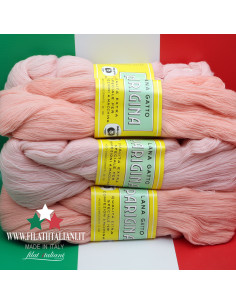 L1061 LOT 6PZ 100% 100% МЕРИНО ЭКСТРАТОНКИЙ LANA GATTO 4,99€/100g
