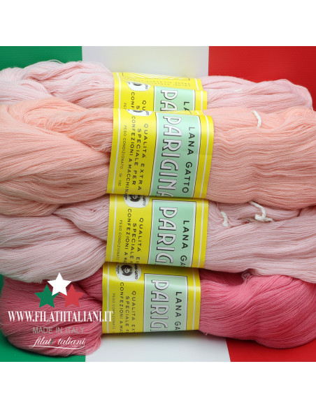 L1063 L1063 LOT 6PZ 100% LANA MERINO LANA GATTO 4,99€/100g