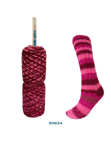 MS 30634 LANA GATTO MERINO SOCKS НОСОЧНАЯ ПРЯЖА