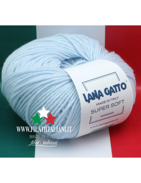 SS 14534A LANA GATTO Super Soft Art. SUPER SOFT100% MERINO WOOL EXT...
