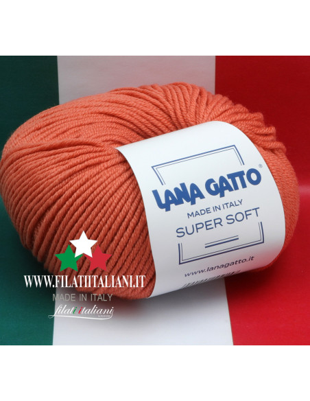 SS 14419 LANA GATTO Super Soft Art. SUPER SOFT100% MERINO WOOL EXTR...