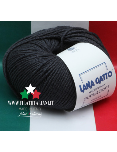 SS 14351 LANA GATTO Super Soft Art. SUPER SOFT100% MERINO WOOL EXTR...