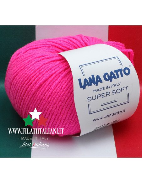 SS A3088 LANA GATTO Super Soft Art. SUPER SOFT100% MERINO WOOL EXTR...
