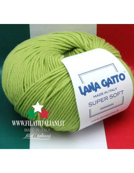 SS 14507 LANA GATTO Super Soft Art. SUPER SOFT100% MERINO WOOL EXTR...