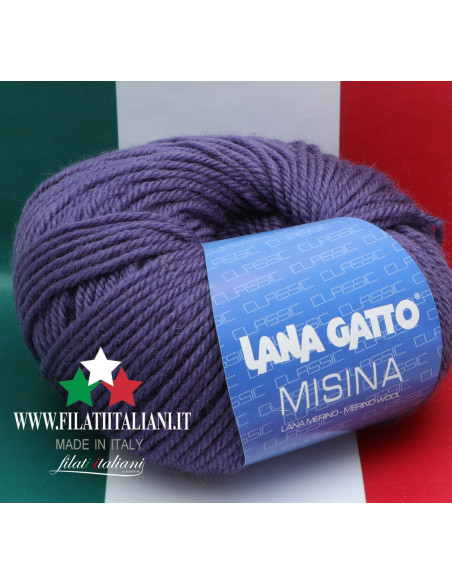 LANA GATTO - MISINA M 12954 Art. MISINA100% MERINO WOOL50g - 100m -...