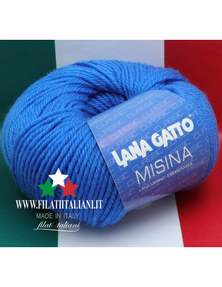 LANA GATTO - MISINA M 923 Art. MISINA100% MERINO WOOL50g - 100m - U...