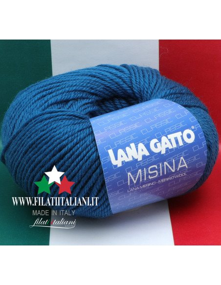 LANA GATTO - MISINA M 14000 Art. MISINA100% MERINO WOOL50g - 100m -...