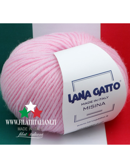 LANA GATTO - MISINA M 2901 Art. MISINA100% MERINO WOOL50g - 100m - ...