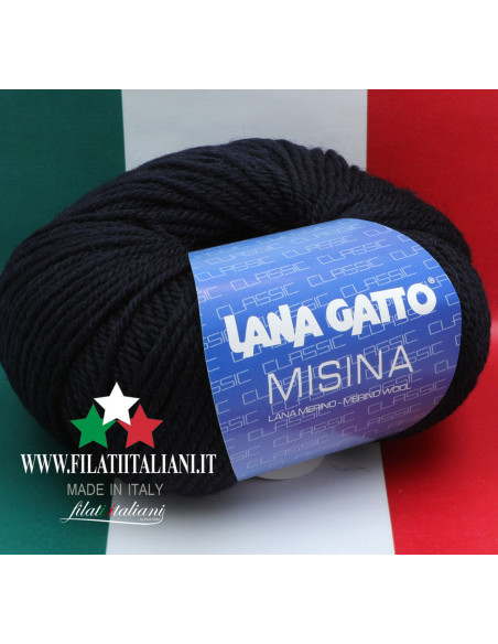 LANA GATTO - MISINA M 2021 Art. MISINA100% MERINO WOOL50g - 100m - ...