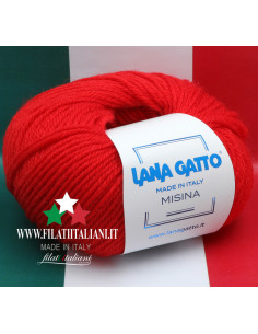 LANA GATTO - MISINA M 642 Art. MISINA100% MERINO WOOL50g - 100m - U...