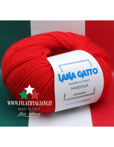 LANA GATTO - MISINA M 642 Art. MISINA100% MERINO WOOL50g - 100m - U...