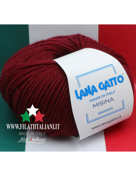 LANA GATTO - MISINA M 2061 Art. MISINA100% MERINO WOOL50g - 100m - ...