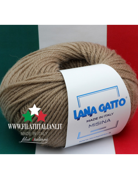 LANA GATTO - MISINA M 12975 Art. MISINA100% MERINO WOOL50g - 100m -...