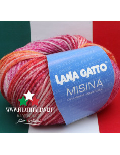 LANA GATTO - MISINA M 8104 Art. MISINA100% MERINO WOOL50g - 100m - ...