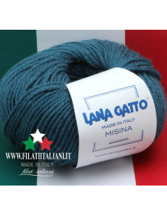 M 14527 LANA GATTO MISINA Art. MISINA100% MERINO WOOL50g - 100m - U...