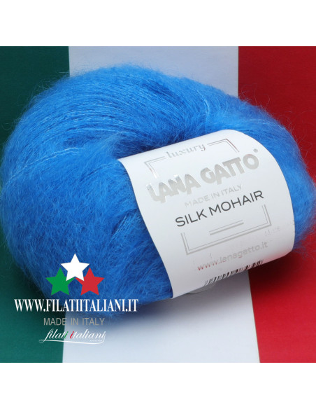 SILK MOHAIR LANA GATTO SM 9376  Art. SILK MOHAIR LANA GATTO 75% KID...