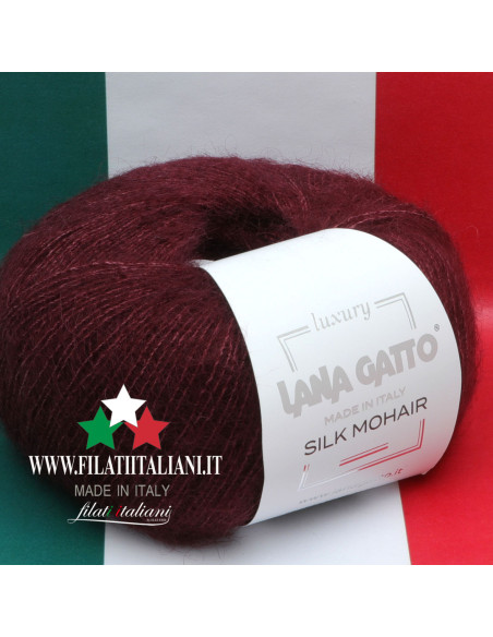 SILK MOHAIR LANA GATTO SM 7261  Art. SILK MOHAIR LANA GATTO 75% KID...