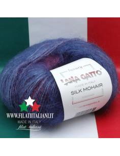 SM 30340 SILK MOHAIR PRINTED LANA GATTO  Art. SILK MOHAIR LANA GATT...