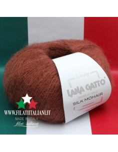 SILK MOHAIR LANA GATTO SM 13737  Art. SILK MOHAIR LANA GATTO 75% KI...