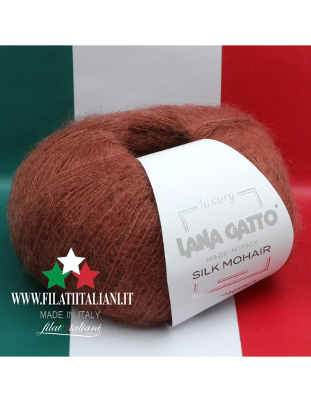 SILK MOHAIR LANA GATTO SM 13737  Art. SILK MOHAIR LANA GATTO 75% KI...