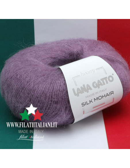 SILK MOHAIR LANA GATTO SM 30140  Art. SILK MOHAIR LANA GATTO 75% KI...