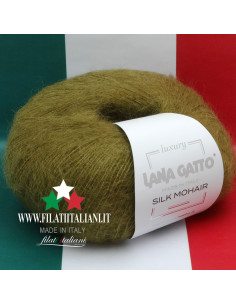 SILK MOHAIR LANA GATTO SM 30142  Art. SILK MOHAIR LANA GATTO 75% KI...