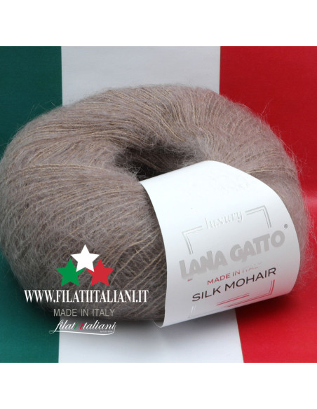 SILK MOHAIR LANA GATTO SM 14044  Art. SILK MOHAIR LANA GATTO 75% KI...