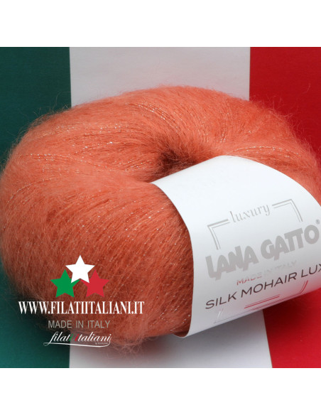 SILK MOHAIR LUX LANA GATTO SML 8392  78% SUPERKID MOHAIR 14% Silk 4...