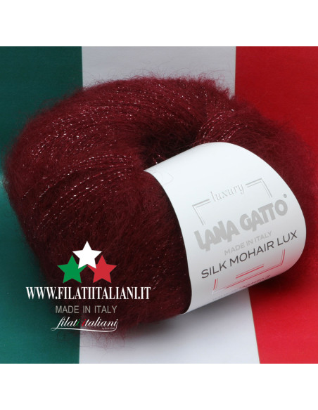 SILK MOHAIR LUX LANA GATTO SML 5891  78% SUPERKID MOHAIR 14% Silk 4...