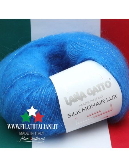 SILK MOHAIR LUX LANA GATTO SML 9376  78% SUPERKID MOHAIR 14% Silk 4...