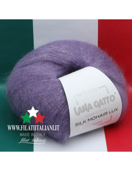 SILK MOHAIR LUX LANA GATTO SML 8391  78% SUPERKID MOHAIR 14% Silk 4...