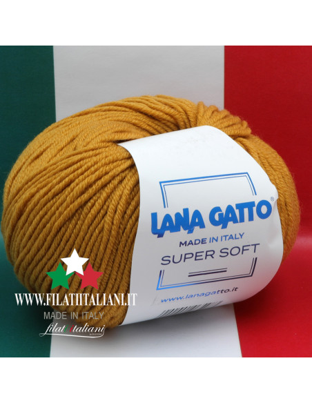 LANA GATTO - Super Soft SS 14468 Art. SUPER SOFT100% MERINO WOOL EX...