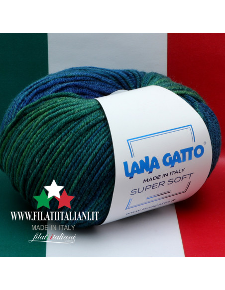 LANA GATTO - Super Soft SS8506 Art. SUPER SOFT100% MERINO WOOL EXTR...