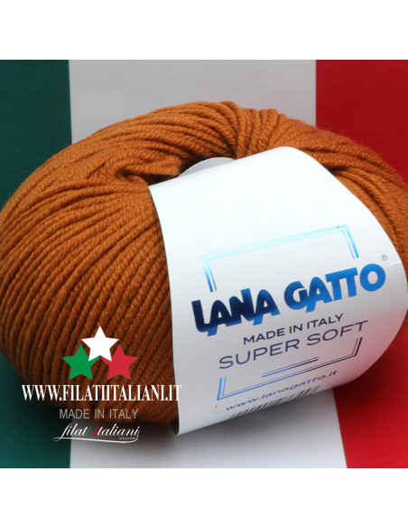 LANA GATTO - Super Soft SS 14198 Art. SUPER SOFT100% MERINO WOOL EX...